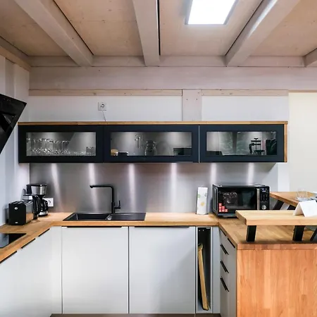 Apartamento Gaestewohnung Storchennest Teichland